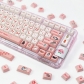 Cat Plant 104+27 XDA-like Profile Keycap Set Cherry MX PBT Dye-subbed for Mechanical Gaming Keyboard